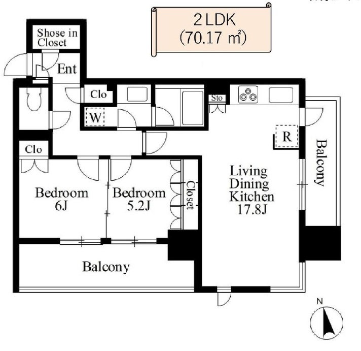 2LDK