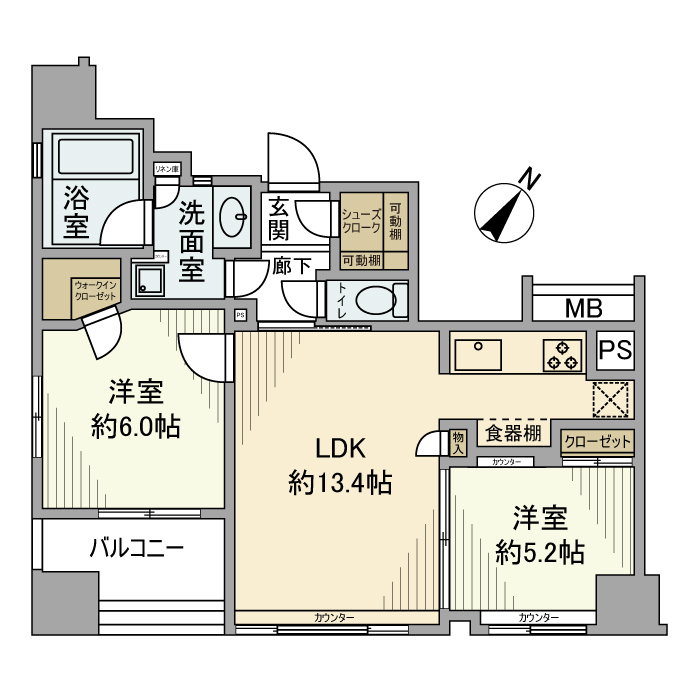 2LDK